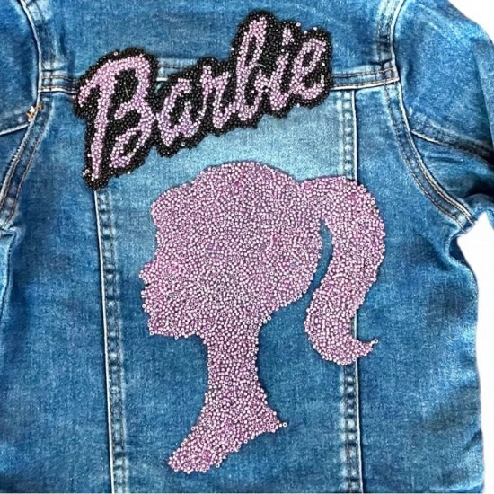 BARBIE denim jean jacket BARBIE denim jean jacket