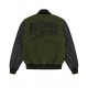 BBC Astro Letterman Green and Black Jacket