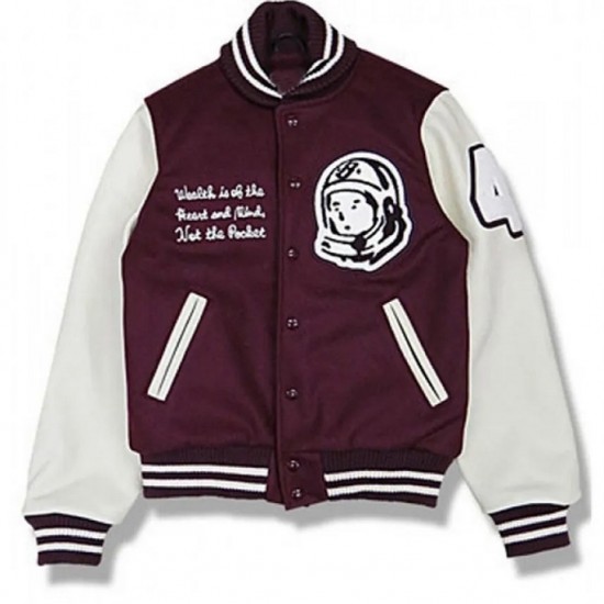 Maroon and White BBC Letterman Jacket Maroon and White BBC Letterman Jacket