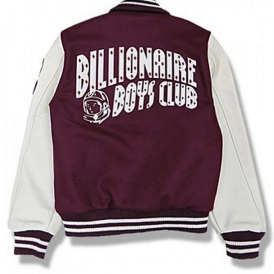 Maroon and White BBC Letterman Jacket Maroon and White BBC Letterman Jacket