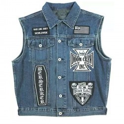 BLS Denim Blue Vest