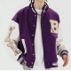 Skeleton Bad To The Bone Baseball Jacket Skeleton Bad To The Bone Baseball Jacket