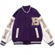 Skeleton Bad To The Bone Baseball Jacket Skeleton Bad To The Bone Baseball Jacket