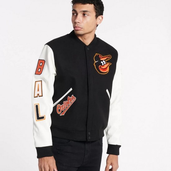 Reversible Baltimore Orioles Varsity Jacket Reversible Baltimore Orioles Varsity Jacket