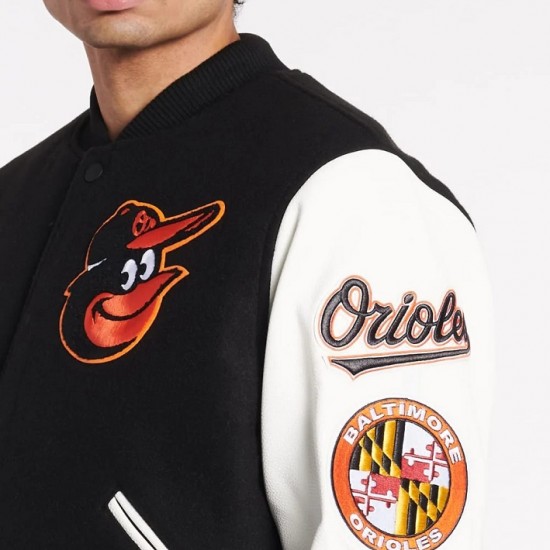 Reversible Baltimore Orioles Varsity Jacket Reversible Baltimore Orioles Varsity Jacket
