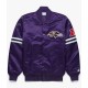 Ravens Purple Baltimore Satin Jacket Ravens Purple Baltimore Satin Jacket