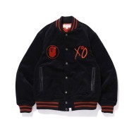 Ape Bape x XO Bape A Bathing Varsity Jacket