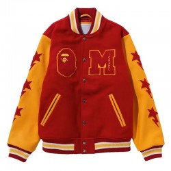 Bape Michael Jackson Varsity Jacket