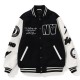 Bape NBHD Black Varsity Jacket