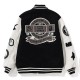 Bape NBHD Black Varsity Jacket Bape NBHD Black Varsity Jacket
