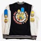 Bape Simpsons Baby Milo Black Varsity Jacket Bape Simpsons Baby Milo Black Varsity Jacket