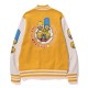 Bape Simpsons Baby Milo Varsity Jacket Bape Simpsons Baby Milo Varsity Jacket