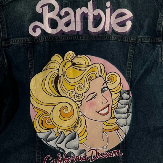 Barbie Denim Jacket, Barbie 2023 jacket Barbie Denim Jacket, Barbie 2023 jacket
