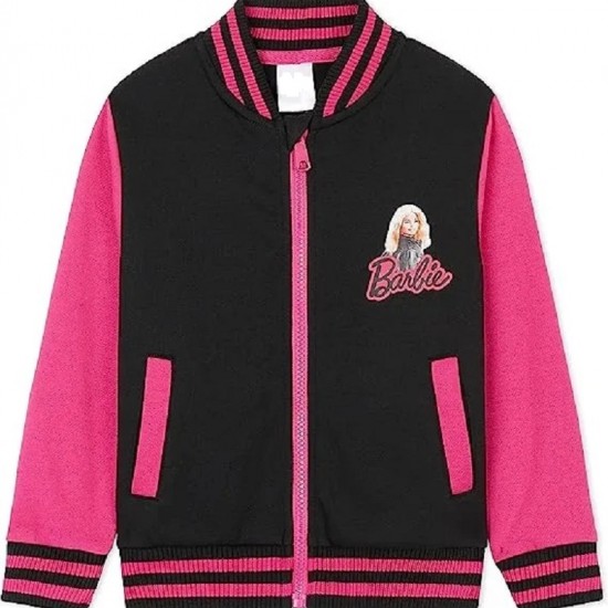 Barbie Girls Baseball Varsity Jacket