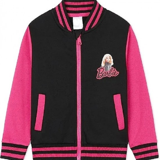 Barbie Girls Baseball Varsity Jacket