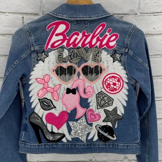 Barbie Love Jacket, Barbie Denim Jacket 2023