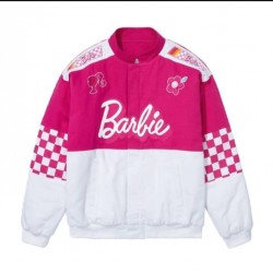 Barbie Pink Racer Motorcycle Jacket