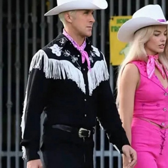 Barbie Ryan Gosling Black Jacket Barbie Ryan Gosling Black Jacket