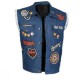 Barley Lightfoot Blue Denim Onward Vest Barley Lightfoot Blue Denim Onward Vest