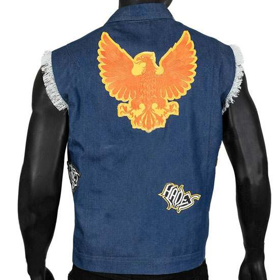 Barley Lightfoot Blue Denim Onward Vest Barley Lightfoot Blue Denim Onward Vest