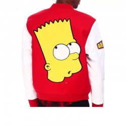 Bart Simpson Letterman Jacket