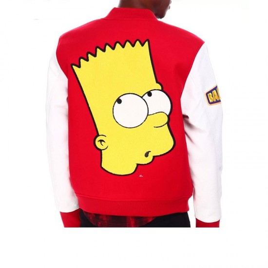 Bart Simpson Letterman Jacket