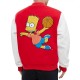 Bart Simpson Varsity Jacket Bart Simpson Varsity Jacket