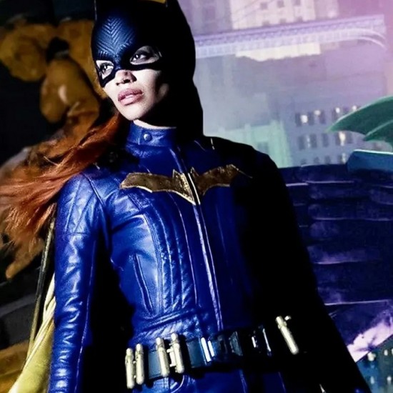 Leslie Grace Batgirl Leather Jacket Costume Leslie Grace Batgirl Leather Jacket Costume