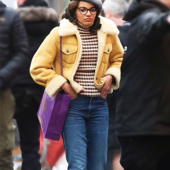 Batgirl Movie 2022 Barbara Gordon Shearling Jacket Batgirl Movie 2022 Barbara Gordon Shearling Jacket