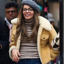 Batgirl Movie 2022 Barbara Gordon Shearling Jacket