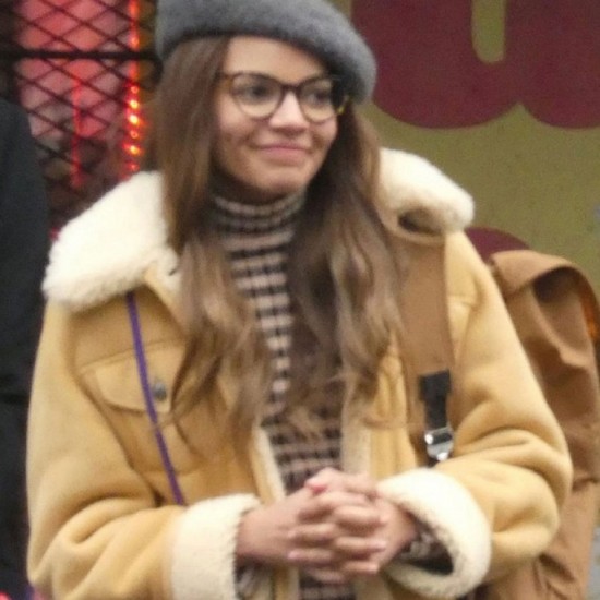Batgirl Movie 2022 Barbara Gordon Shearling Jacket Batgirl Movie 2022 Barbara Gordon Shearling Jacket