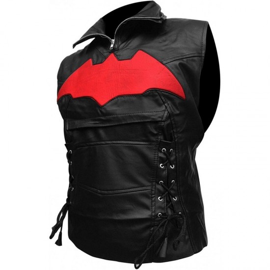 Arkham Knight Red Hood Batman Mens Jacket and Vest