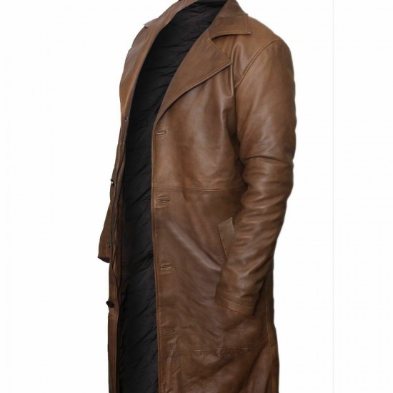 Dawn Of Justice Batman Knightmare Brown Distressed Trench Coat