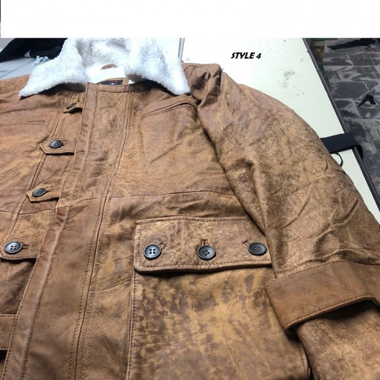 Bane Shearling Coat Jacket