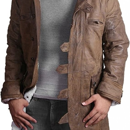 Bane Shearling Coat Jacket