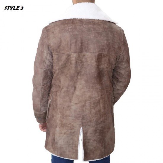 Bane Shearling Coat Jacket