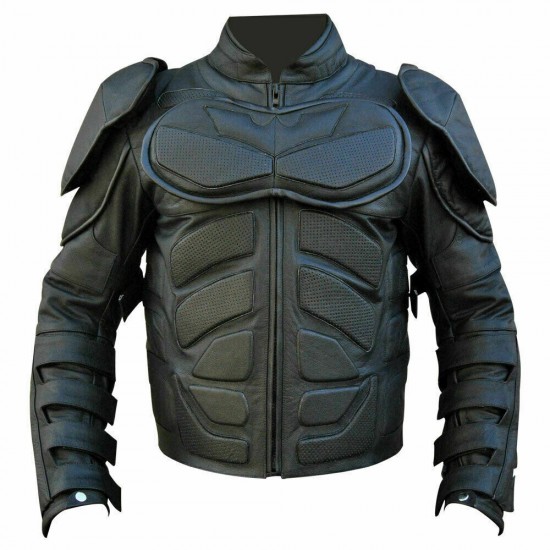 The Dark Knight Rises Batman Motorcycle Biker Leather Jacket The Dark Knight Rises Batman Motorcycle Biker Leather Jacket