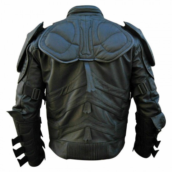 The Dark Knight Rises Batman Motorcycle Biker Leather Jacket The Dark Knight Rises Batman Motorcycle Biker Leather Jacket
