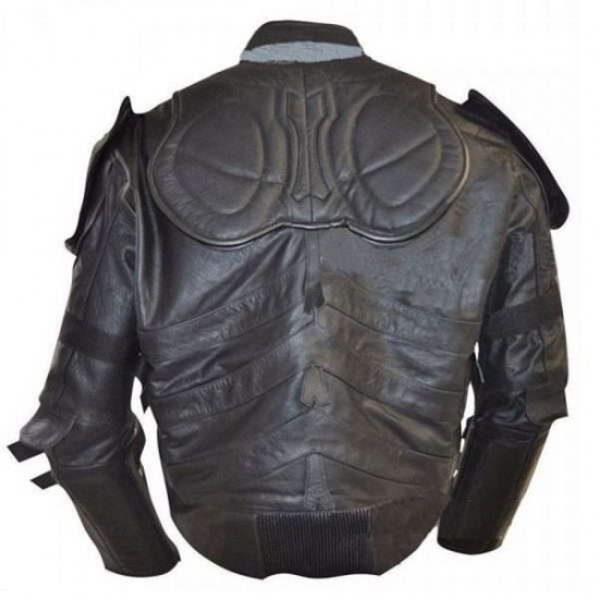The Dark Knight Rises Batman Motorcycle Leather Jacket The Dark Knight Rises Batman Motorcycle Leather Jacket