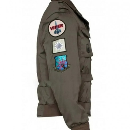 Galactica Jamie Battlestar Bamber Bomber Jacket Galactica Jamie Battlestar Bamber Bomber Jacket