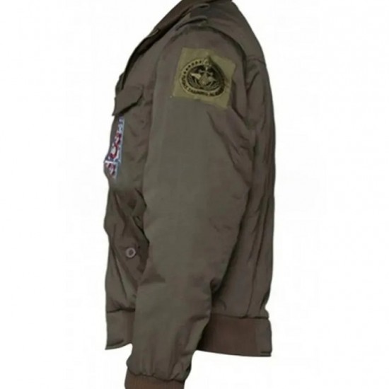Galactica Jamie Battlestar Bamber Bomber Jacket Galactica Jamie Battlestar Bamber Bomber Jacket