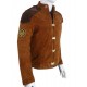 Galactica Warriors Viper Pilot Battlestar Suede Leather Jacket Galactica Warriors Viper Pilot Battlestar Suede Leather Jacket