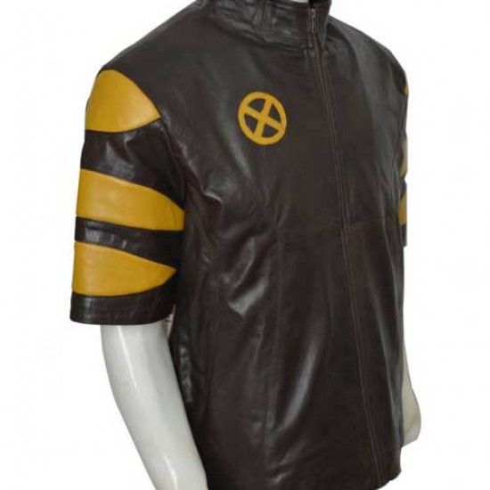 Men Last Stand Hank Beast X Leather Jacket Men Last Stand Hank Beast X Leather Jacket