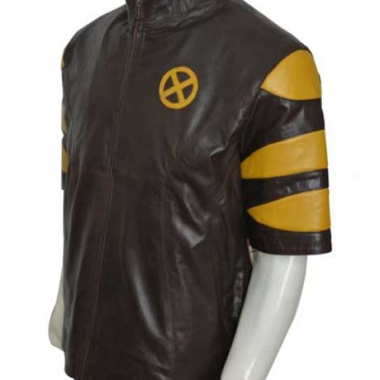 Men Last Stand Hank Beast X Leather Jacket Men Last Stand Hank Beast X Leather Jacket