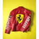 Bell Ferrari Red Leather Jacket Bell Ferrari Red Leather Jacket