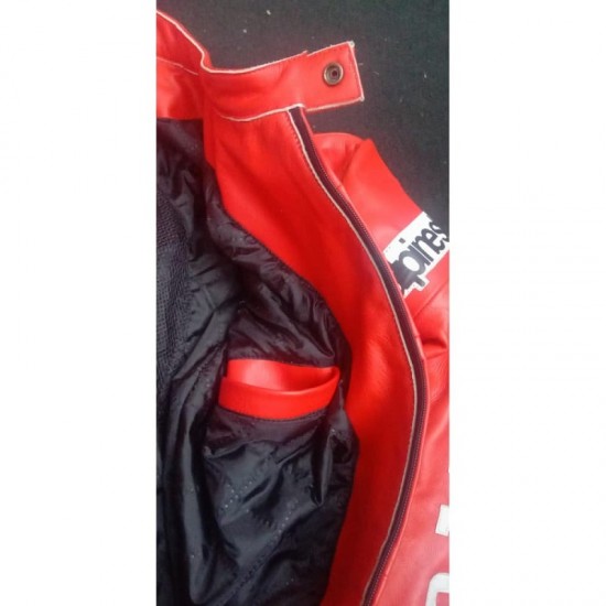 Bell Ferrari Red Leather Jacket Bell Ferrari Red Leather Jacket