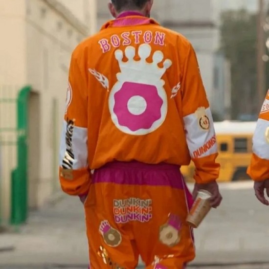 Ben Affleck Super Bowl Dunkings Donuts Jacket Ben Affleck Super Bowl Dunkings Donuts Jacket