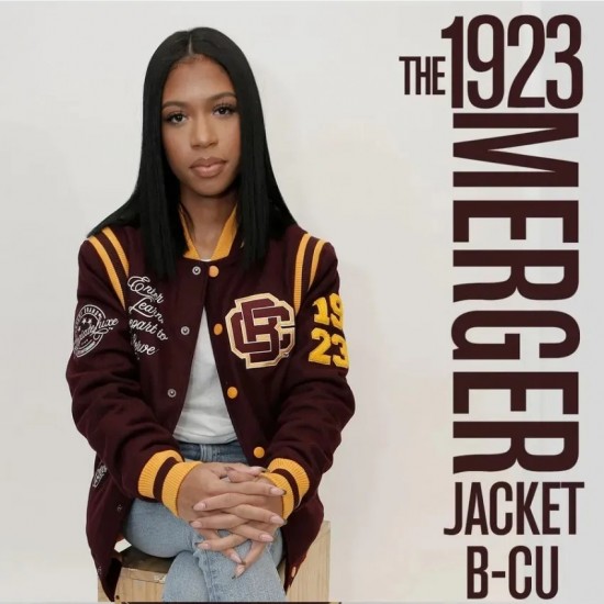 Bethume Cookman University Unisex Varsity Jacket