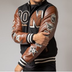 Big Boy Negro League Baseball S9 Mens Varsity Wool Jacket