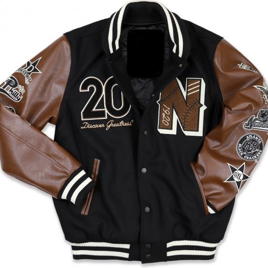 Big Boy Negro League Baseball S9 Mens Varsity Wool Jacket